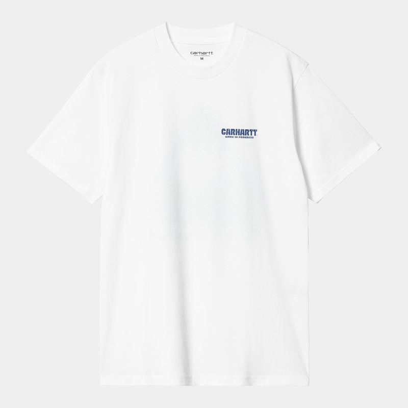 White Men Carhartt Trade T-Shirt | GUD-349876