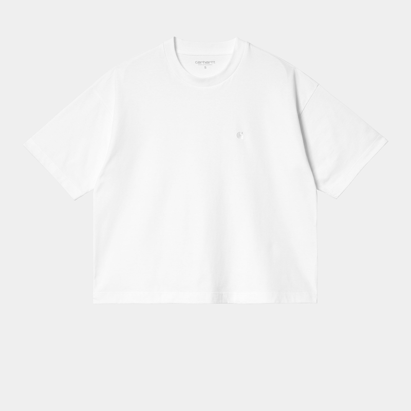 White Women Carhartt Chester T-Shirt | OFE-592738