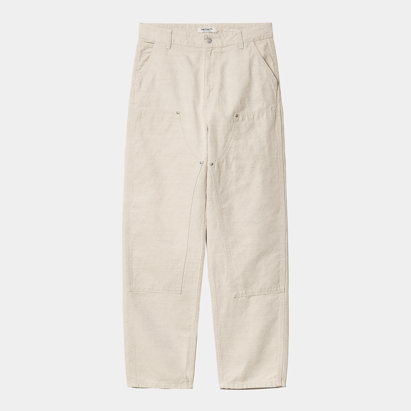 White Women Carhartt Ethel Double Knee Pants | MNX-956132