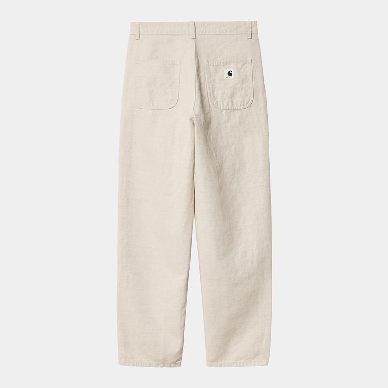 White Women Carhartt Ethel Double Knee Pants | MNX-956132