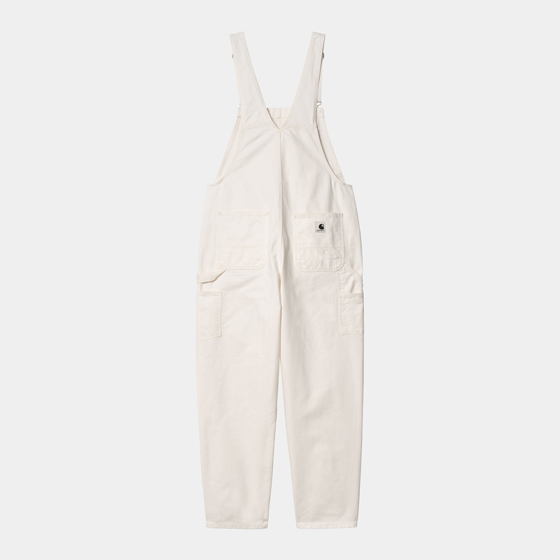 White Women Carhartt Norris Bib Overalls | GNO-628054