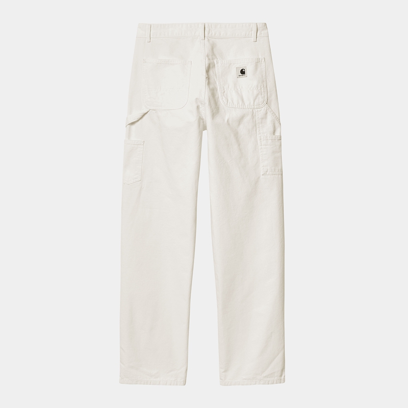 White Women Carhartt Pierce Straight Pants | ORL-086527